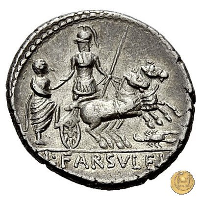 392/1 - denario L. Farsuleius Mensor 75 BC (Roma)