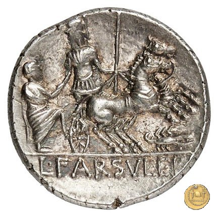 392/1 - denario L. Farsuleius Mensor 75 BC (Roma)