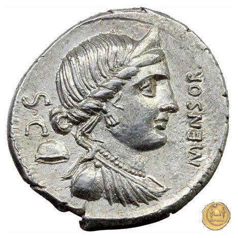 392/1 - denario L. Farsuleius Mensor 75 BC (Roma)