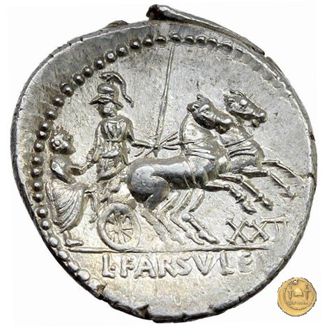 392/1 - denario L. Farsuleius Mensor 75 BC (Roma)