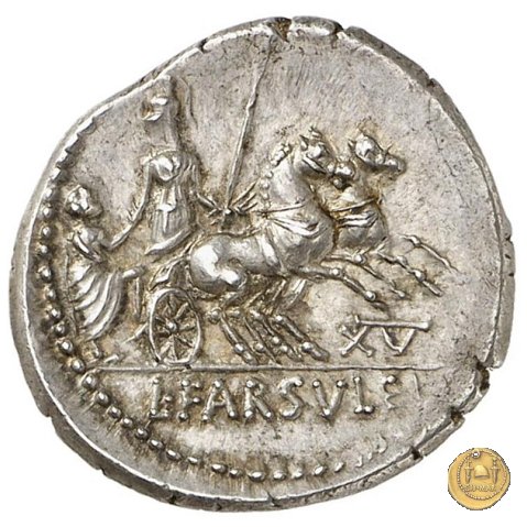 392/1 - denario L. Farsuleius Mensor 75 BC (Roma)