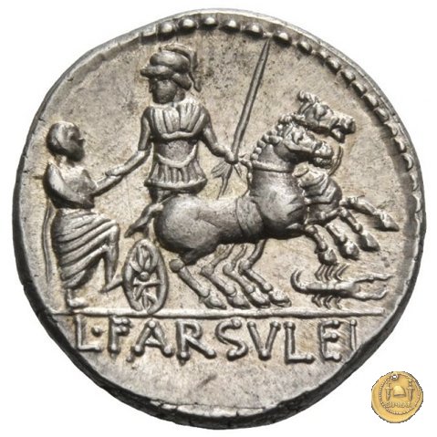 392/1 - denario L. Farsuleius Mensor 75 BC (Roma)