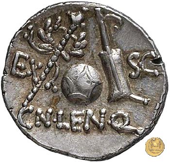 393/1 - denario Cn. Cornelius Lentulus 76-75 BC (Spagna)