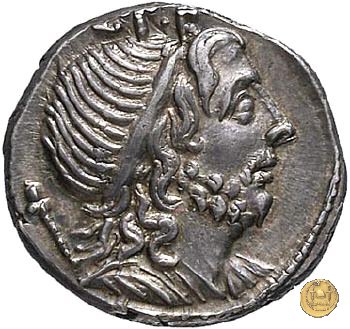 393/1 - denario Cn. Cornelius Lentulus 76-75 BC (Spagna)