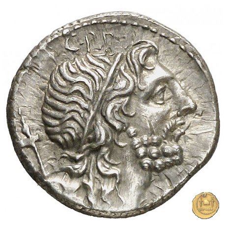 393/1 - denario Cn. Cornelius Lentulus 76-75 BC (Spagna)