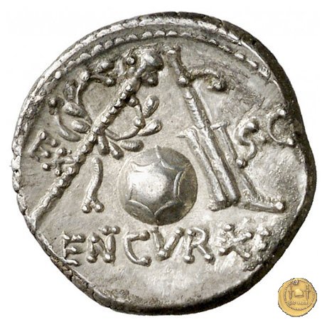 393/1 - denario Cn. Cornelius Lentulus 76-75 BC (Spagna)