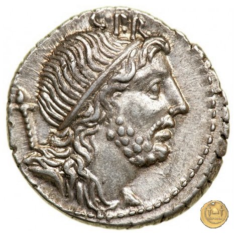 393/1 - denario Cn. Cornelius Lentulus 76-75 BC (Spagna)