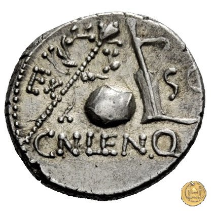 393/1 - denario Cn. Cornelius Lentulus 76-75 BC (Spagna)