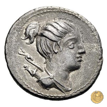 394/1 - denario C. Postumius 74 BC (Roma)