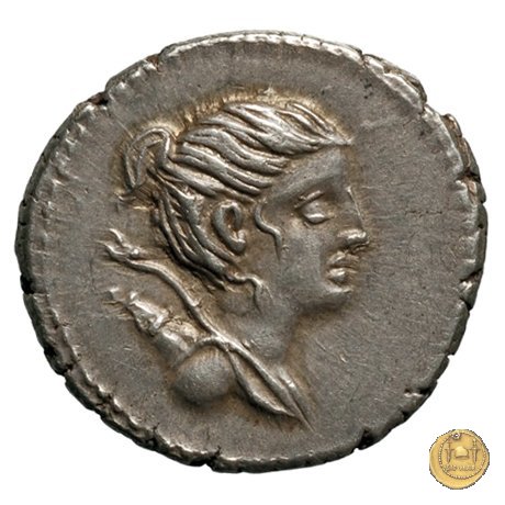 394/1 - denario C. Postumius 74 BC (Roma)