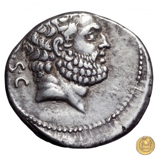 397/1 - denario P. Cornelius Lentulus Spinther 74 BC (Roma)