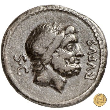 398/1 - denario Q. Pomponius Rufus 73 BC (Roma)