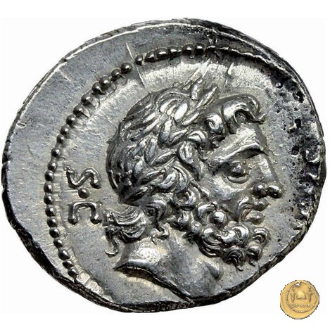 398/1 - denario Q. Pomponius Rufus 73 BC (Roma)
