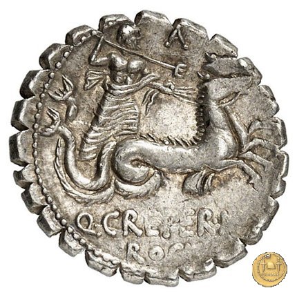 399/1 - denario Q. Crepereius M.f. Rocus 72 BC (Roma)