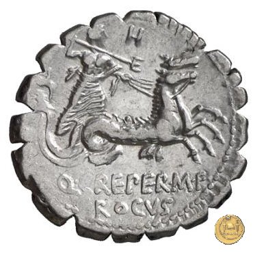 399/1 - denario Q. Crepereius M.f. Rocus 72 BC (Roma)
