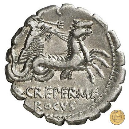 399/1 - denario Q. Crepereius M.f. Rocus 72 BC (Roma)