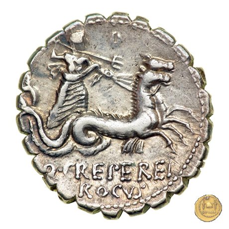 399/1 - denario Q. Crepereius M.f. Rocus 72 BC (Roma)