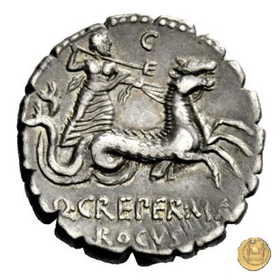 399/1 - denario Q. Crepereius M.f. Rocus 72 BC (Roma)