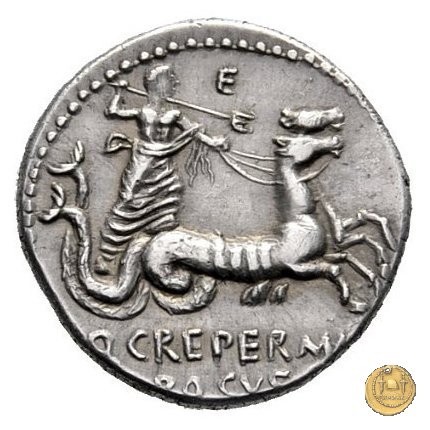 399/1 - denario Q. Crepereius M.f. Rocus 72 BC (Roma)