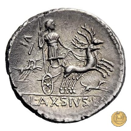 400/1 - denario L. Axius L.f. Naso 71 BC (Roma)