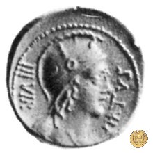 401/1 - denario Mn. Aquillius Mn.f. Mn.n. 71 BC (Roma)