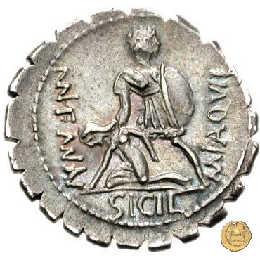 401/1 - denario Mn. Aquillius Mn.f. Mn.n. 71 BC (Roma)