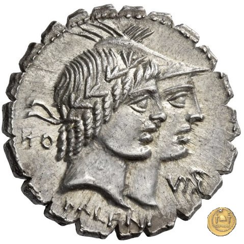 403/1 - denario Q. Fufius Calenus / P. Mucius Cordus 70 a.C. (Roma)