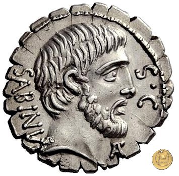 404/1 - denario T. Vettius Sabinus 70 BC (Roma)