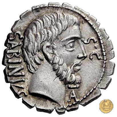 404/1 - denario T. Vettius Sabinus 70 BC (Roma)