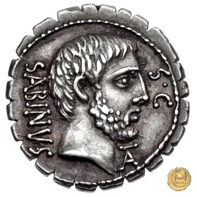 404/1 - denario T. Vettius Sabinus 70 BC (Roma)