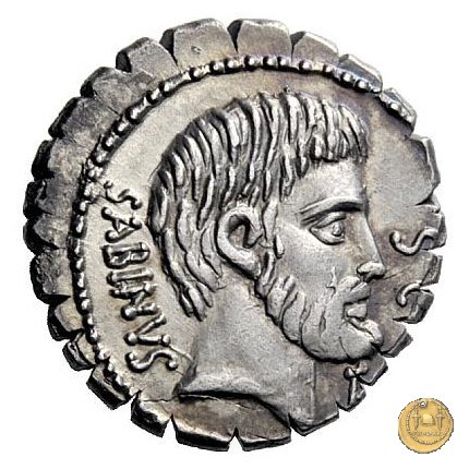 404/1 - denario T. Vettius Sabinus 70 BC (Roma)