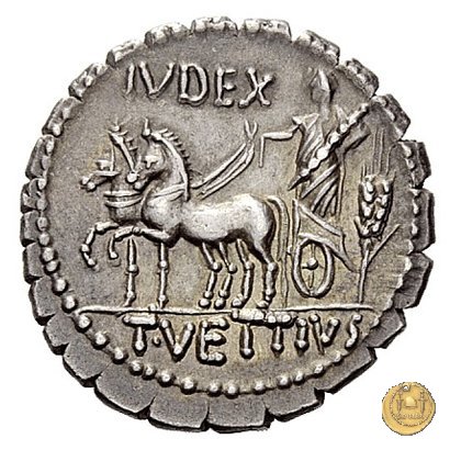 404/1 - denario T. Vettius Sabinus 70 BC (Roma)