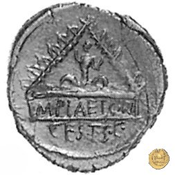 405/1 - denario M. Plaetorius M.f. Cestianus 69 BC (Roma)