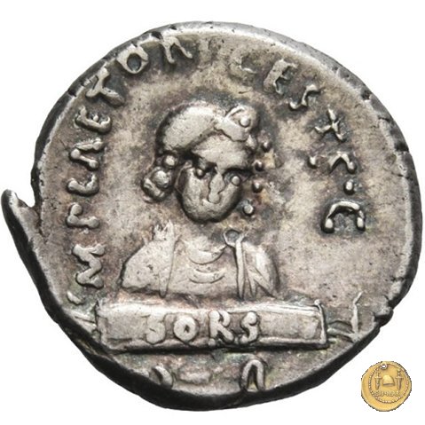 405/2 - denario M. Plaetorius M.f. Cestianus 69 BC (Roma)