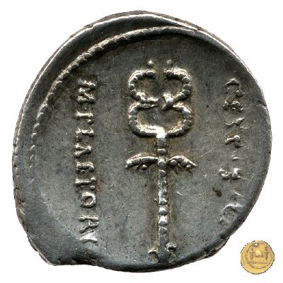 405/3 - denario M. Plaetorius M.f. Cestianus 69 BC (Roma)