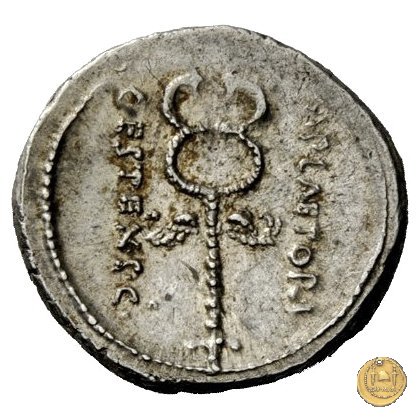 405/3 - denario M. Plaetorius M.f. Cestianus 69 BC (Roma)