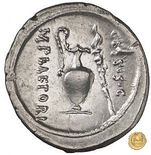 405/4 - denario M. Plaetorius M.f. Cestianus 69 BC (Roma)