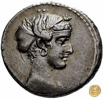 405/4 - denario M. Plaetorius M.f. Cestianus 69 BC (Roma)