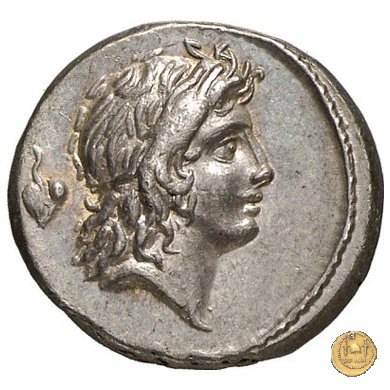 405/5 - denario M. Plaetorius M.f. Cestianus 69 BC (Roma)