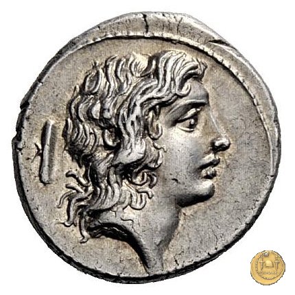 405/5 - denario M. Plaetorius M.f. Cestianus 69 BC (Roma)