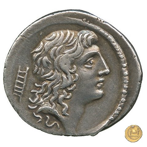 405/5 - denario M. Plaetorius M.f. Cestianus 69 BC (Roma)