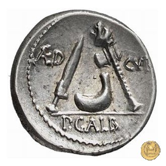 406/1 - denario P. Sulpicius Galba 69 BC (Roma)