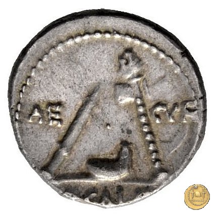 406/1 - denario P. Sulpicius Galba 69 BC (Roma)