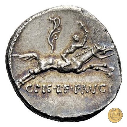 408/1 - denario C. Calpurnius Piso L.f. Frugi 67 BC (Roma)