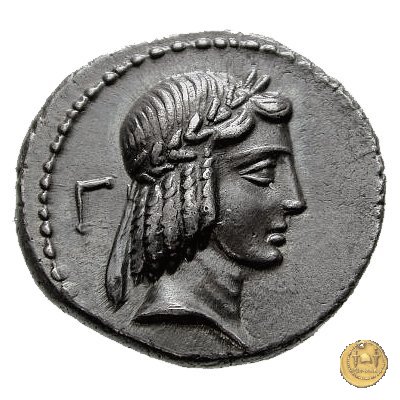 408/1 - denario C. Calpurnius Piso L.f. Frugi 67 BC (Roma)