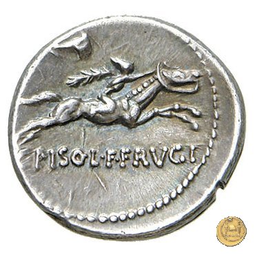 408/1 - denario C. Calpurnius Piso L.f. Frugi 67 BC (Roma)