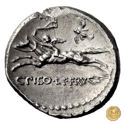 408/1 - denario C. Calpurnius Piso L.f. Frugi 67 BC (Roma)