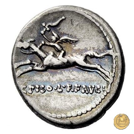 408/1 - denario C. Calpurnius Piso L.f. Frugi 67 BC (Roma)