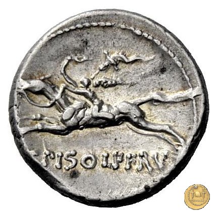 408/1 - denario C. Calpurnius Piso L.f. Frugi 67 BC (Roma)