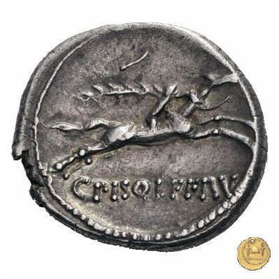 408/1 - denario C. Calpurnius Piso L.f. Frugi 67 a.C. (Roma)